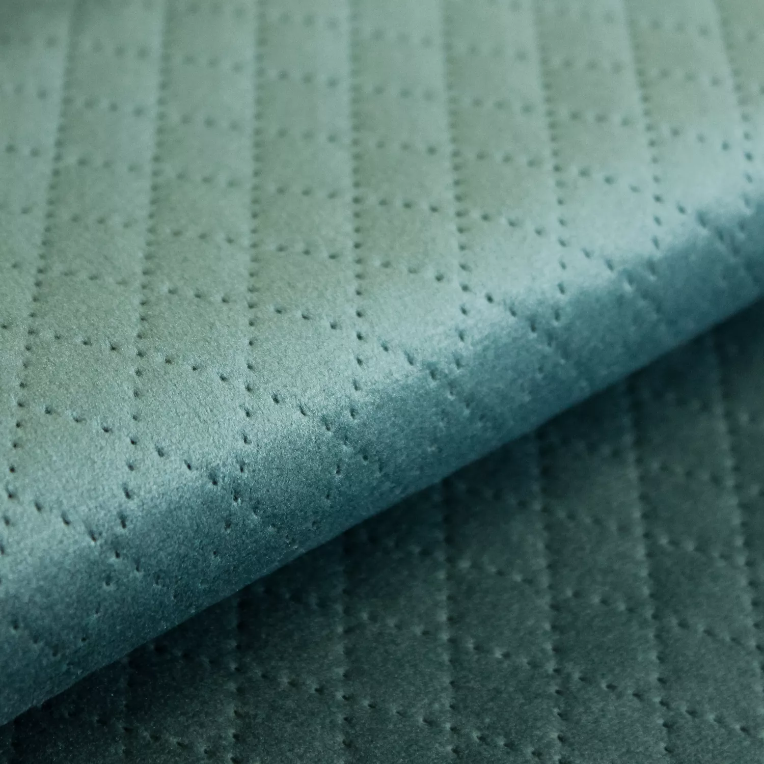 Gewatteerde stof blauw