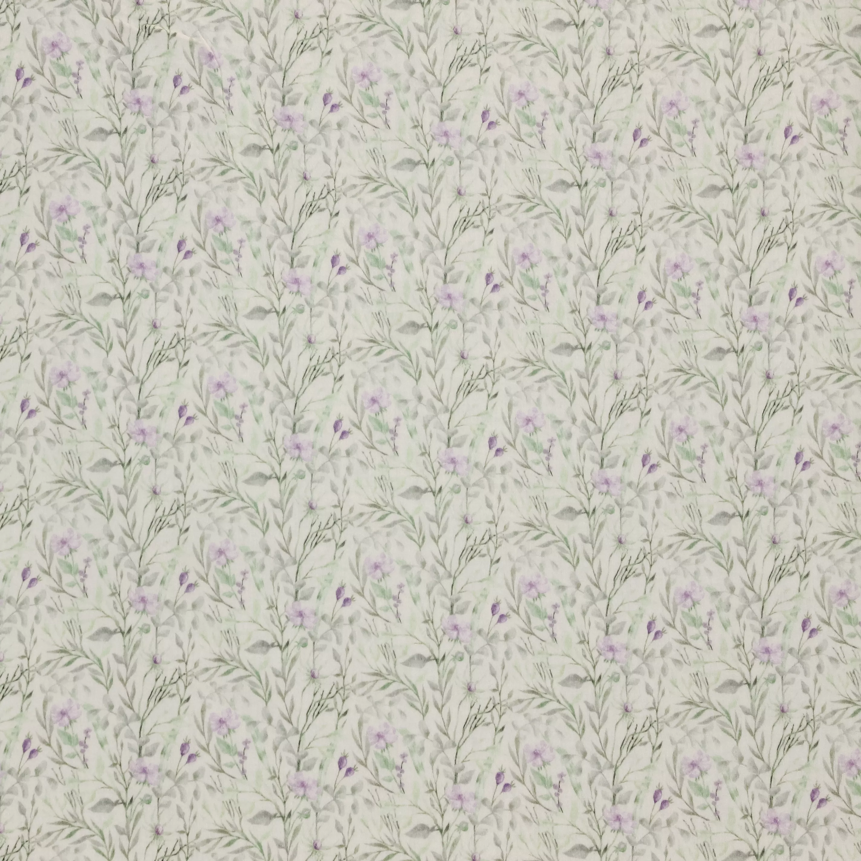 Double Gauze met Bloemen