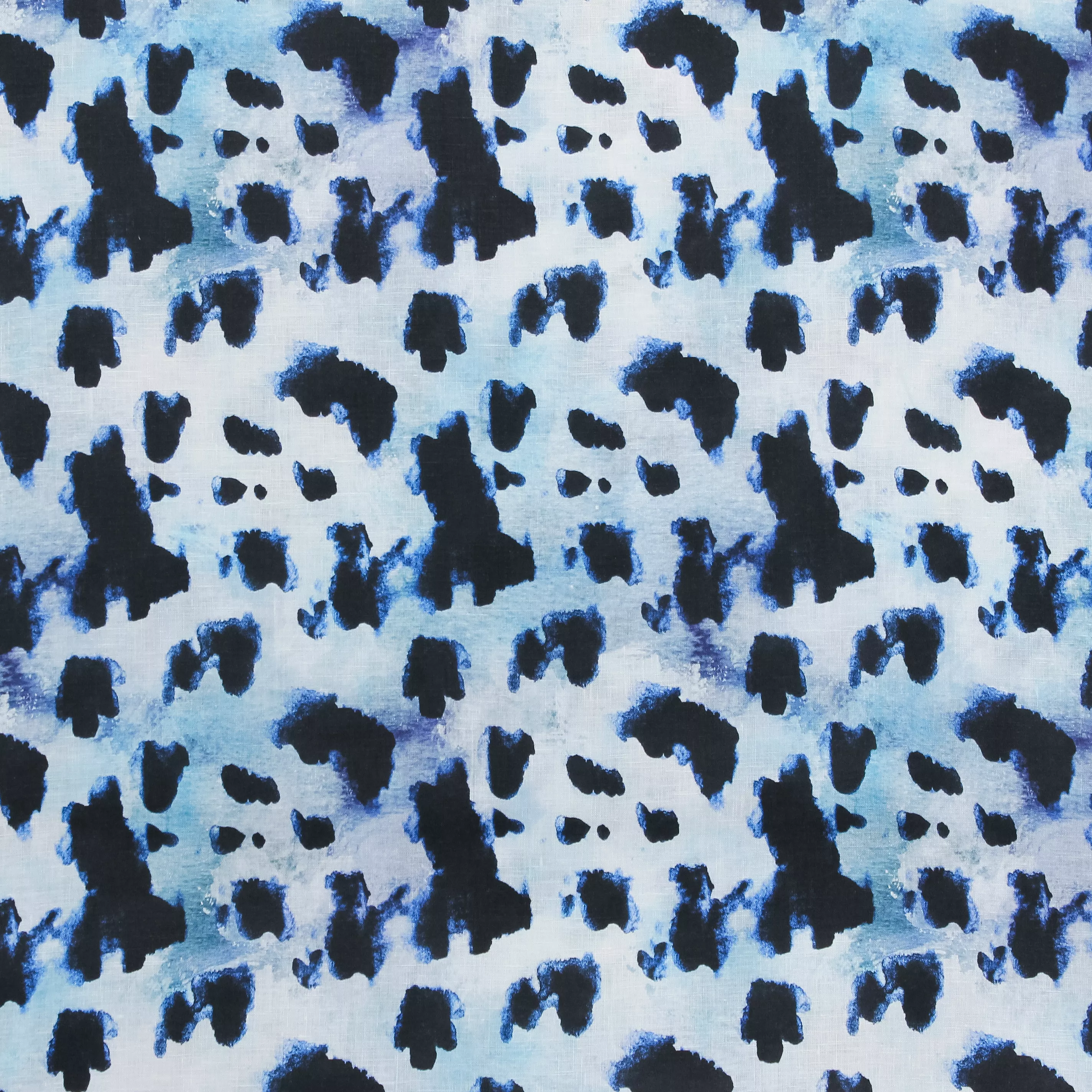 Linnen met Vlekken Blauw
