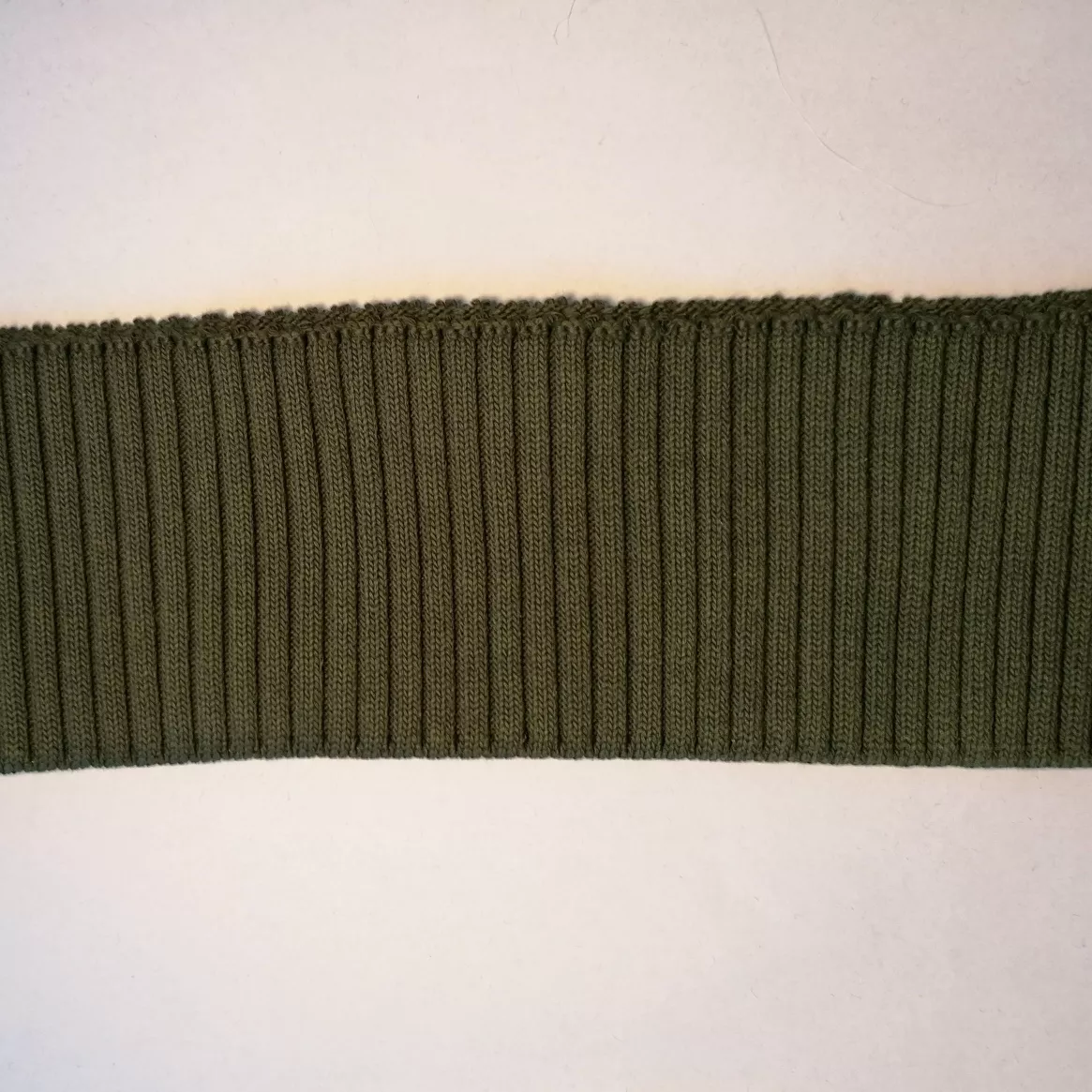 Donkergroene cuff (boordstof)