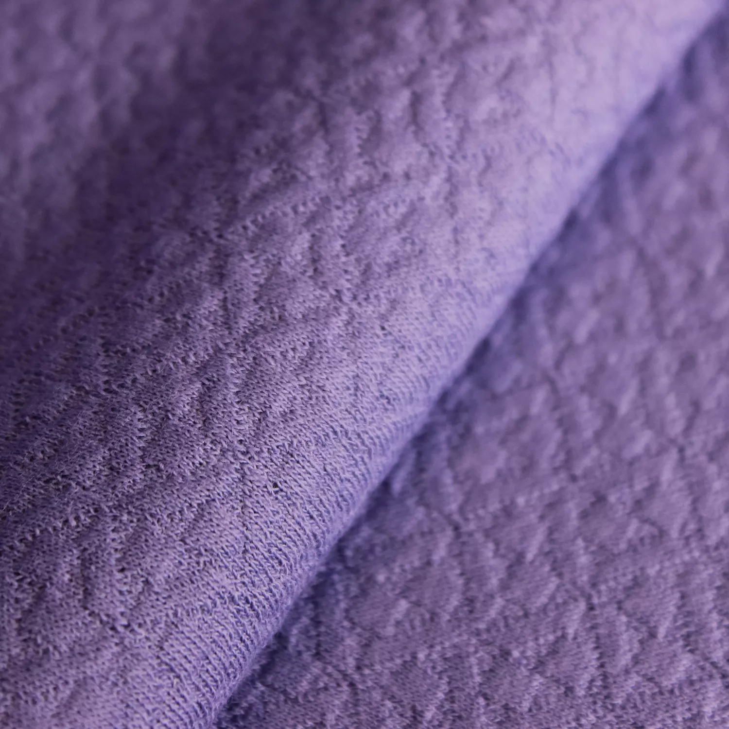 Stretch jacquard paars