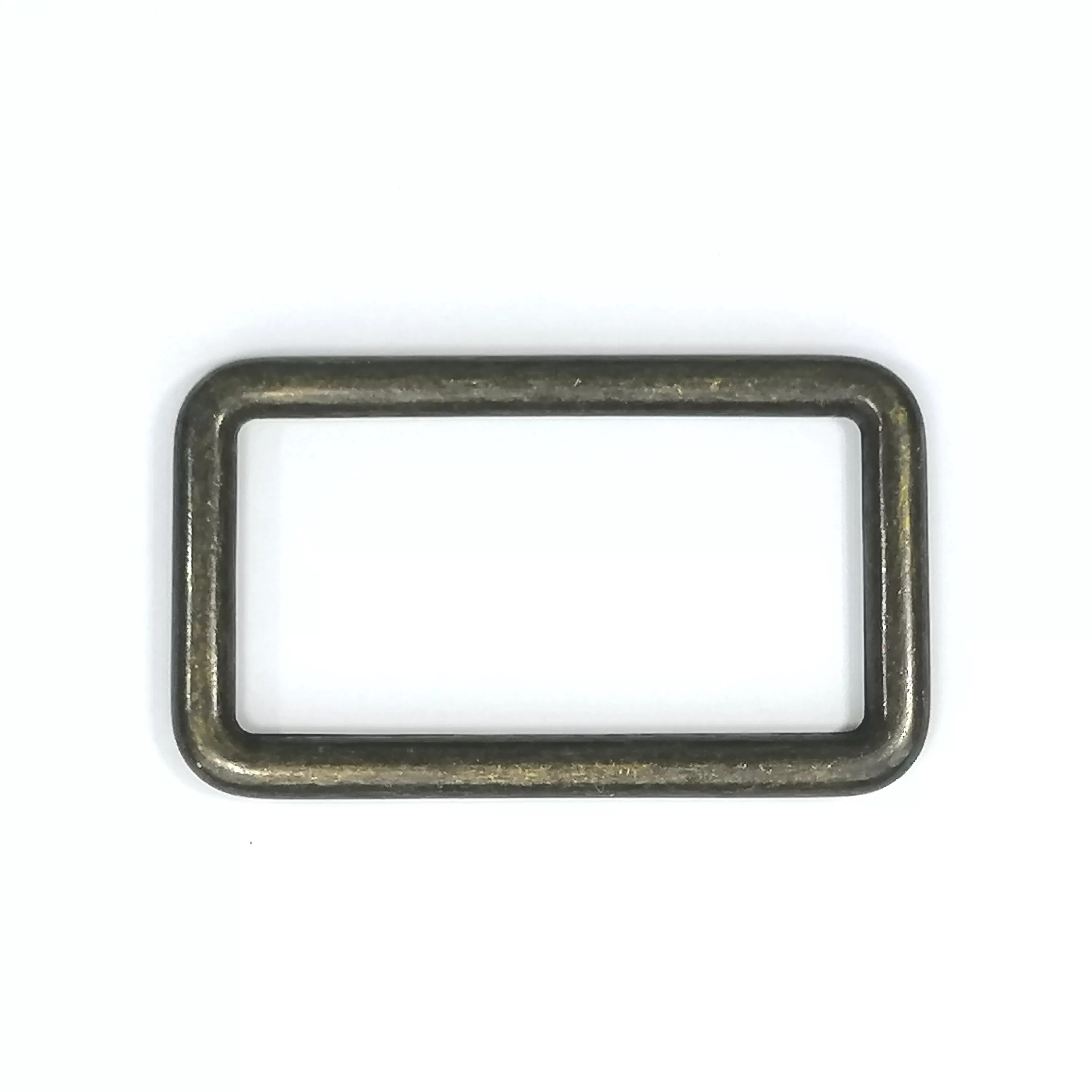 Rechthoekige ring - brons - 3 x 1,5 cm