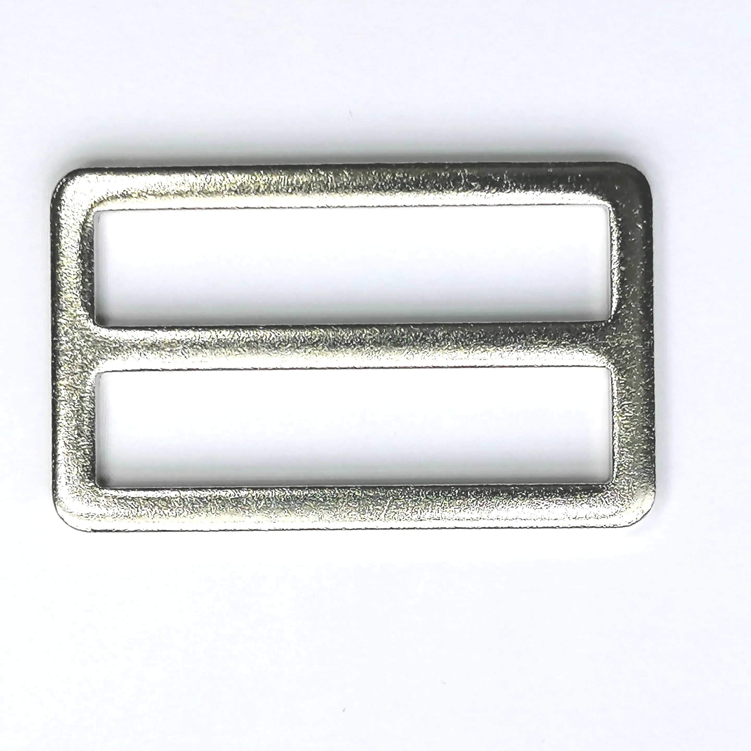 Schuifgesp - zilverkleur - 4 x 0,8 cm