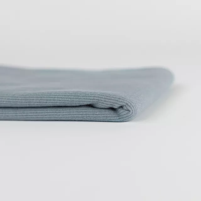Grijze geribde boordstof 'Monument Gray' van See You At Six
