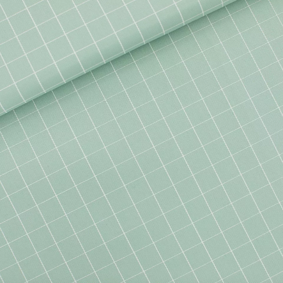 Munt canvas twill 'Thin Grid' van See You At Six