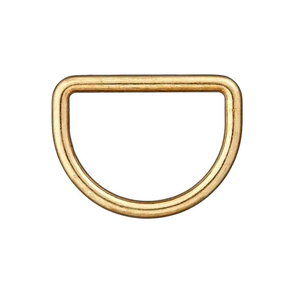 D ring - goudkleur - 1,5 cm