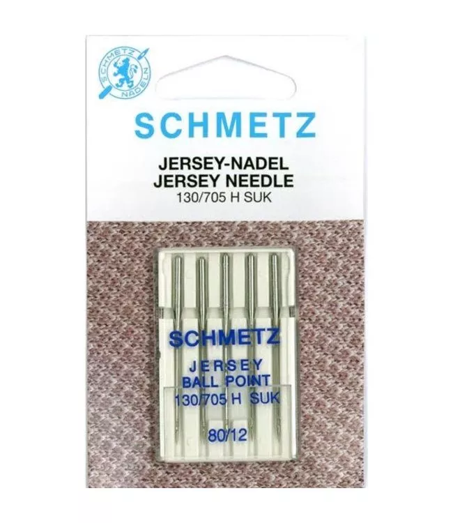 Jersey naalden - 80/12 - 5 stuks - Schmetz