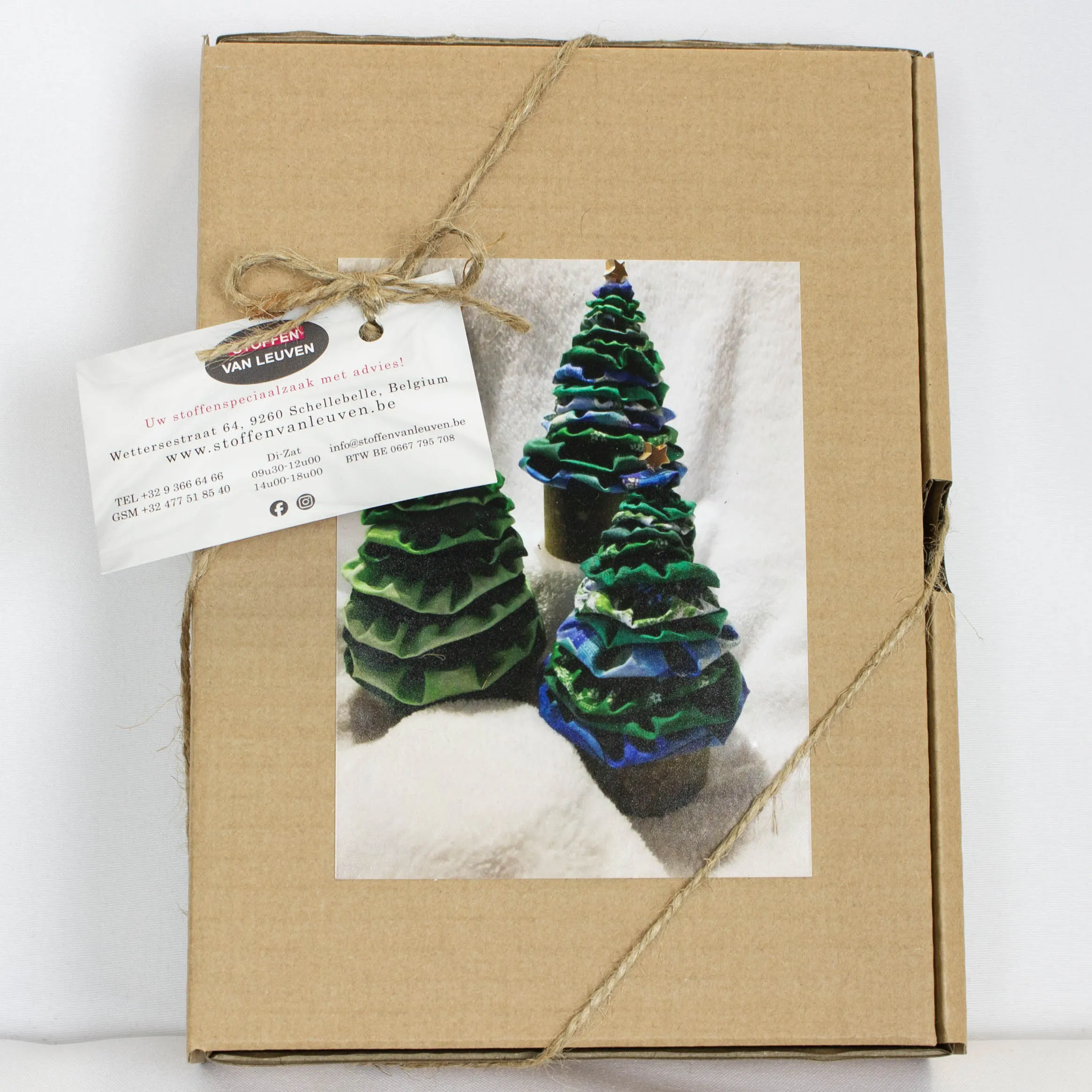 Pakket DIY Jojo Kerstboom 2 Stuks