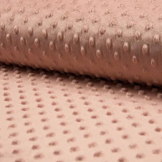 Noppenfleece roze