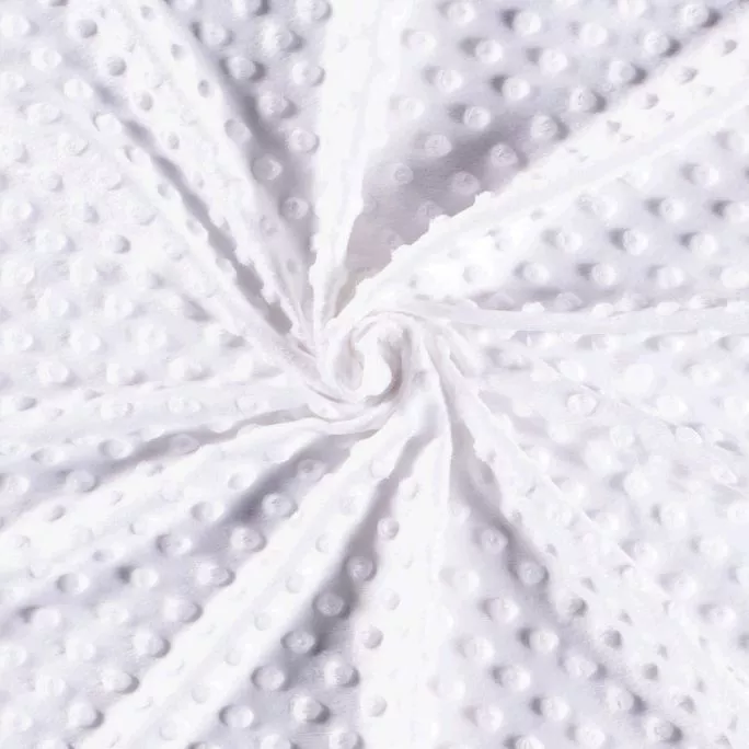 Noppenfleece wit