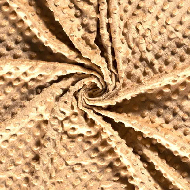 Noppenfleece camel