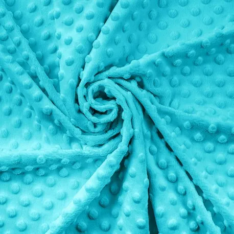 Noppenfleece turquoise