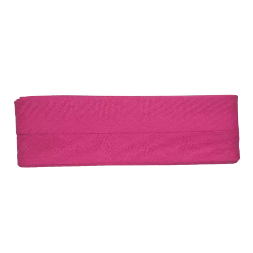Biais - katoen 2 cm x 5 m - fuchsia