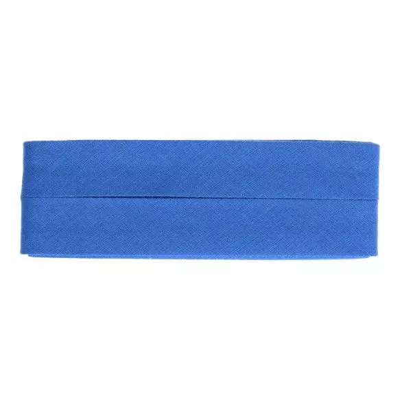 Biais - katoen 2 cm x 5 m - blauw