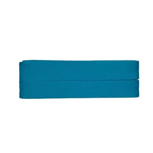 Biais - katoen 2 cm x 5 m - blauw