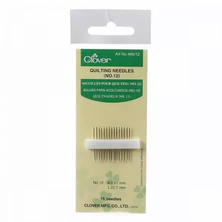 Quilt naalden - Quilting needles nr.12 -  Clover