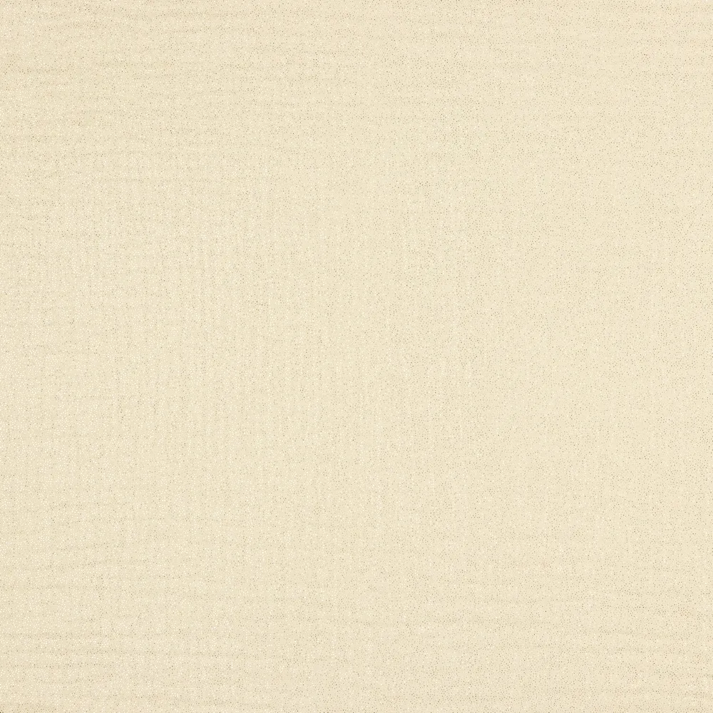 Beige double gauze met glitter van Poppy