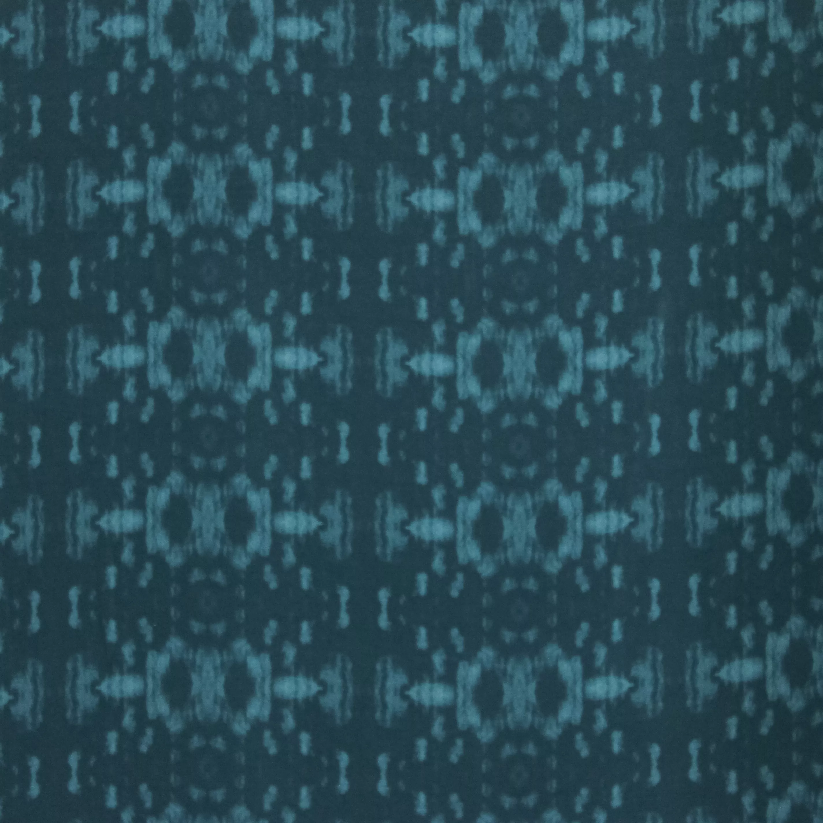 Blauwe viscose 'blue sea'
