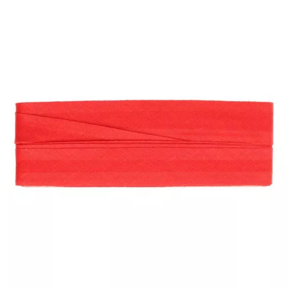 Biais - katoen 2 cm x 5 m - rood