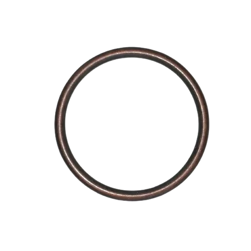 O ring - oud koper - 30 mm
