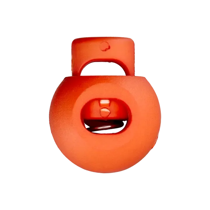 Koordstopper plastic rond 20 mm - oranje