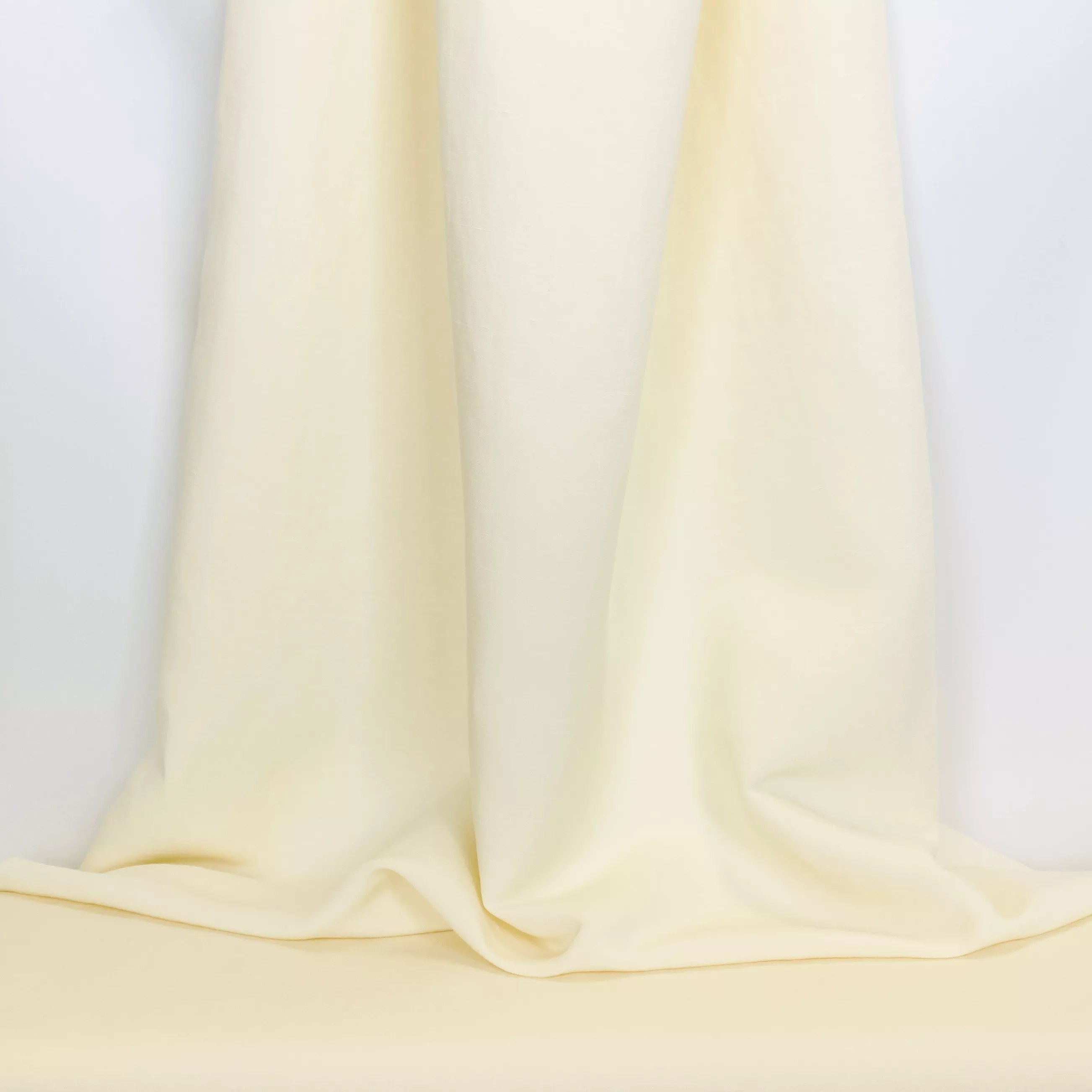 Licht beige viscose linnen van La Maison Victor