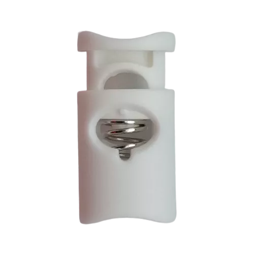 Koordstopper plastic 32 mm - wit