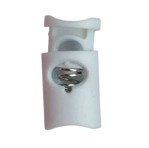 Koordstopper plastic 32 mm - lichtblauw / babyblauw