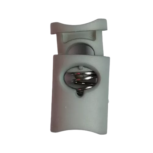 Koordstopper plastic 32 mm - grijs
