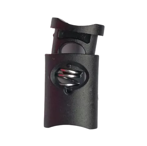 Koordstopper plastic 32 mm - zwart