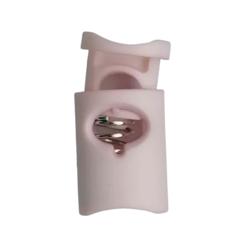 Koordstopper plastic 32 mm - lichtroze