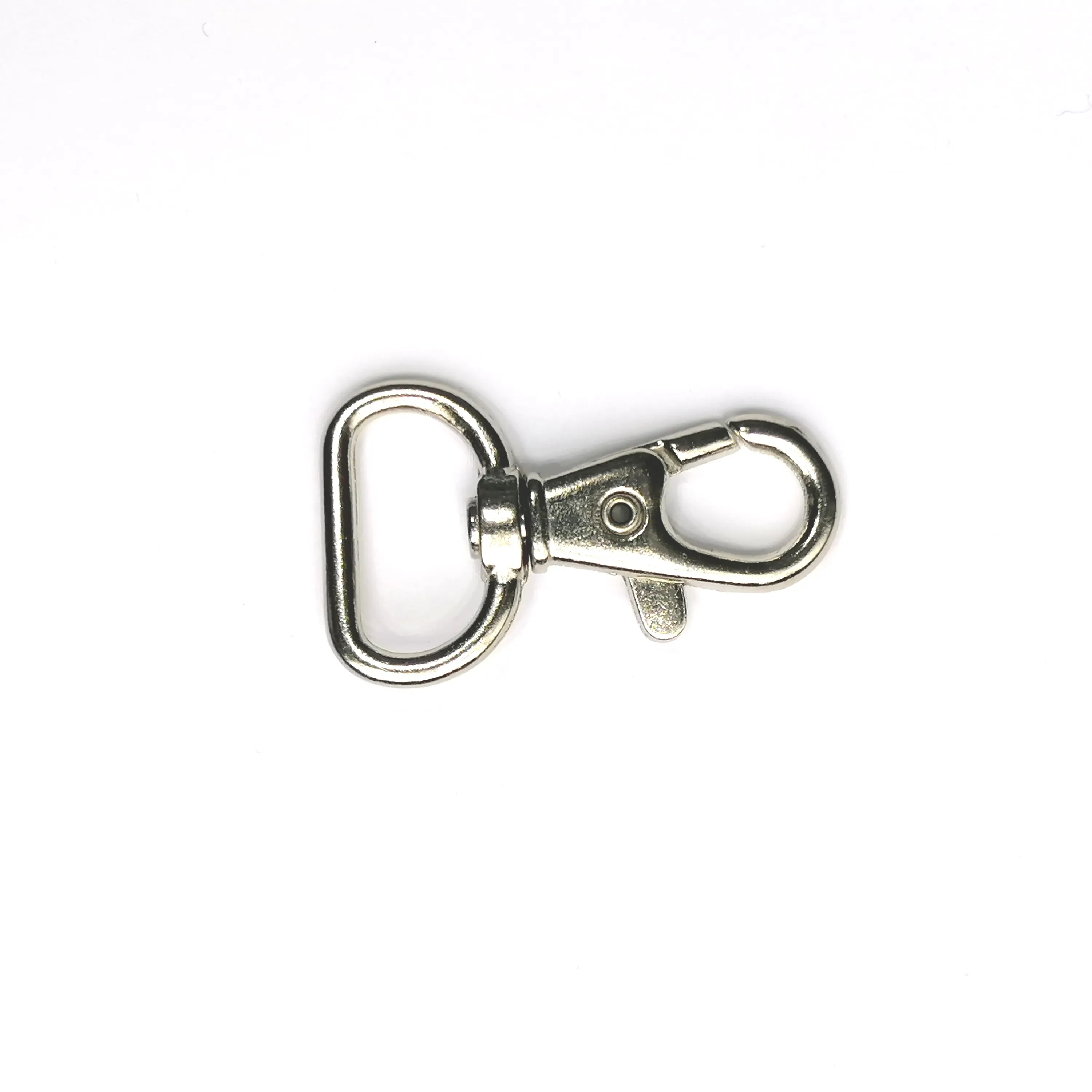 Musketonhaak - zilver - 20 mm