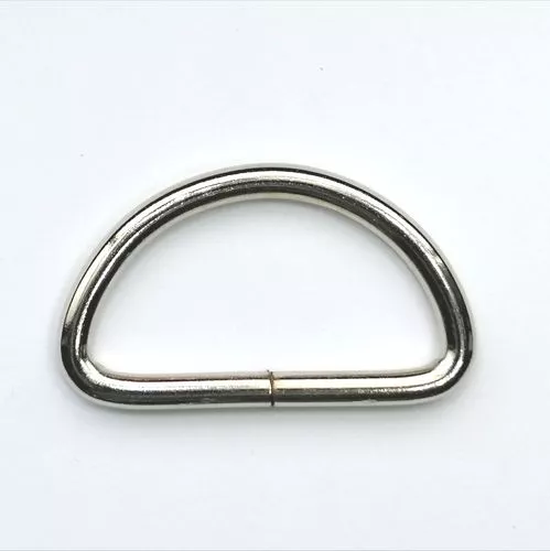 D ring - zilver - 38 mm