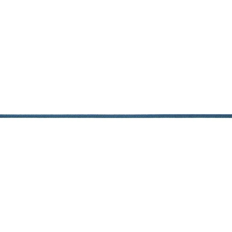 Blauwe capuchon koord met pit - polyamide 3 mm