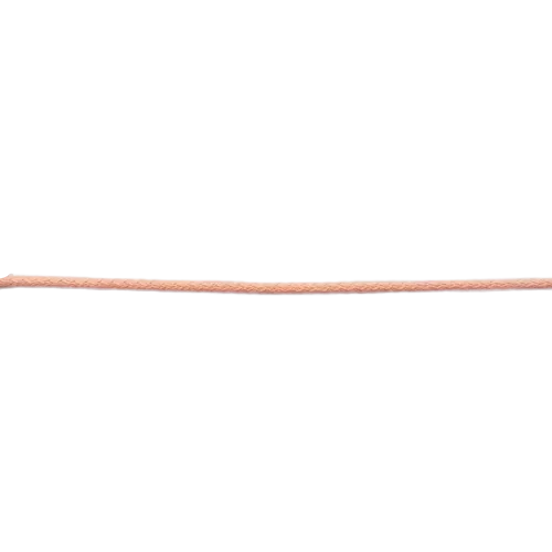 Zalmroze capuchon koord met pit - polyamide 3 mm