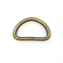 D ring - messing - 25 mm