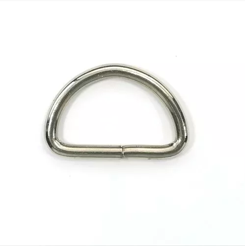 D ring - zilver - 25 mm