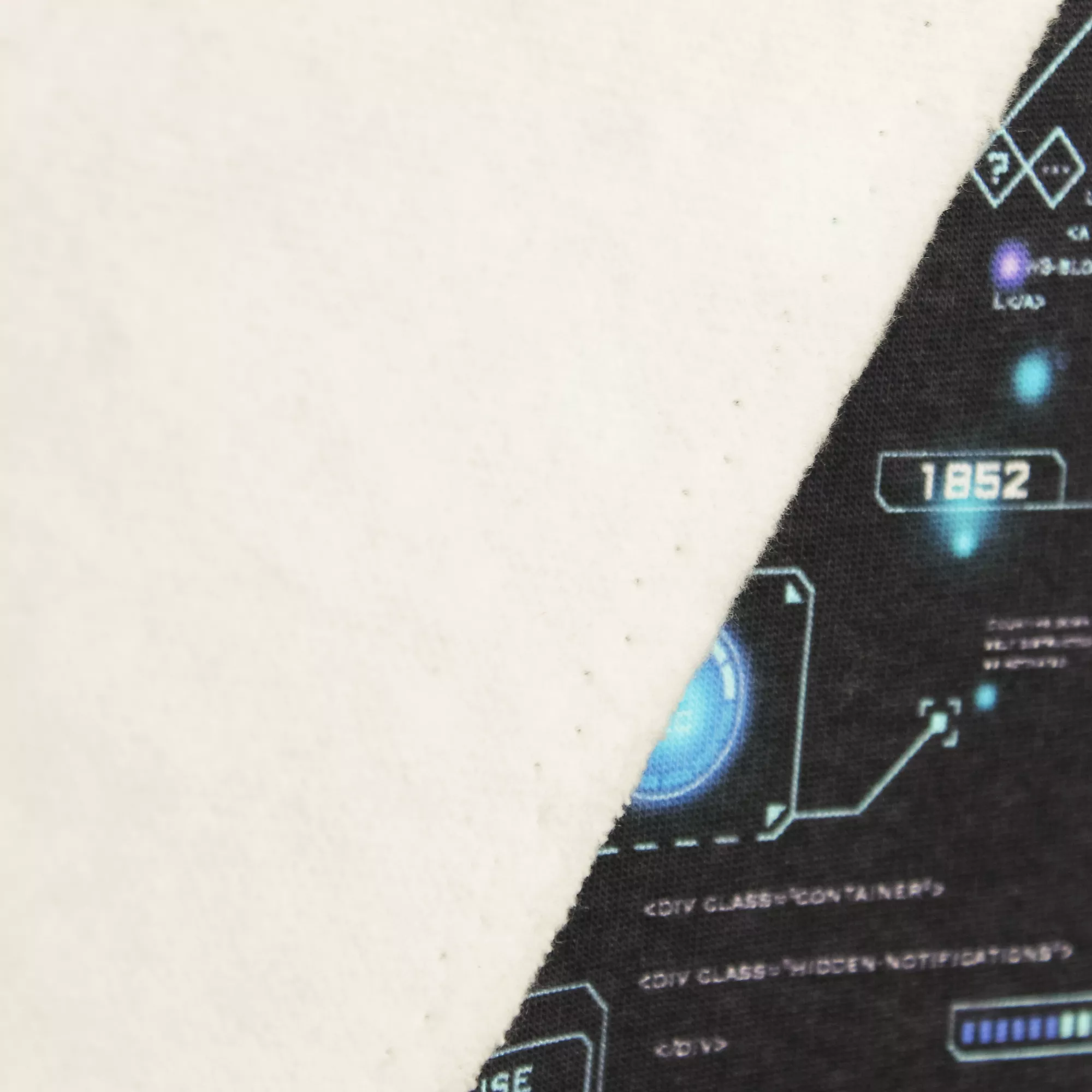 Sweaterstof met technologie en zachte achterkant