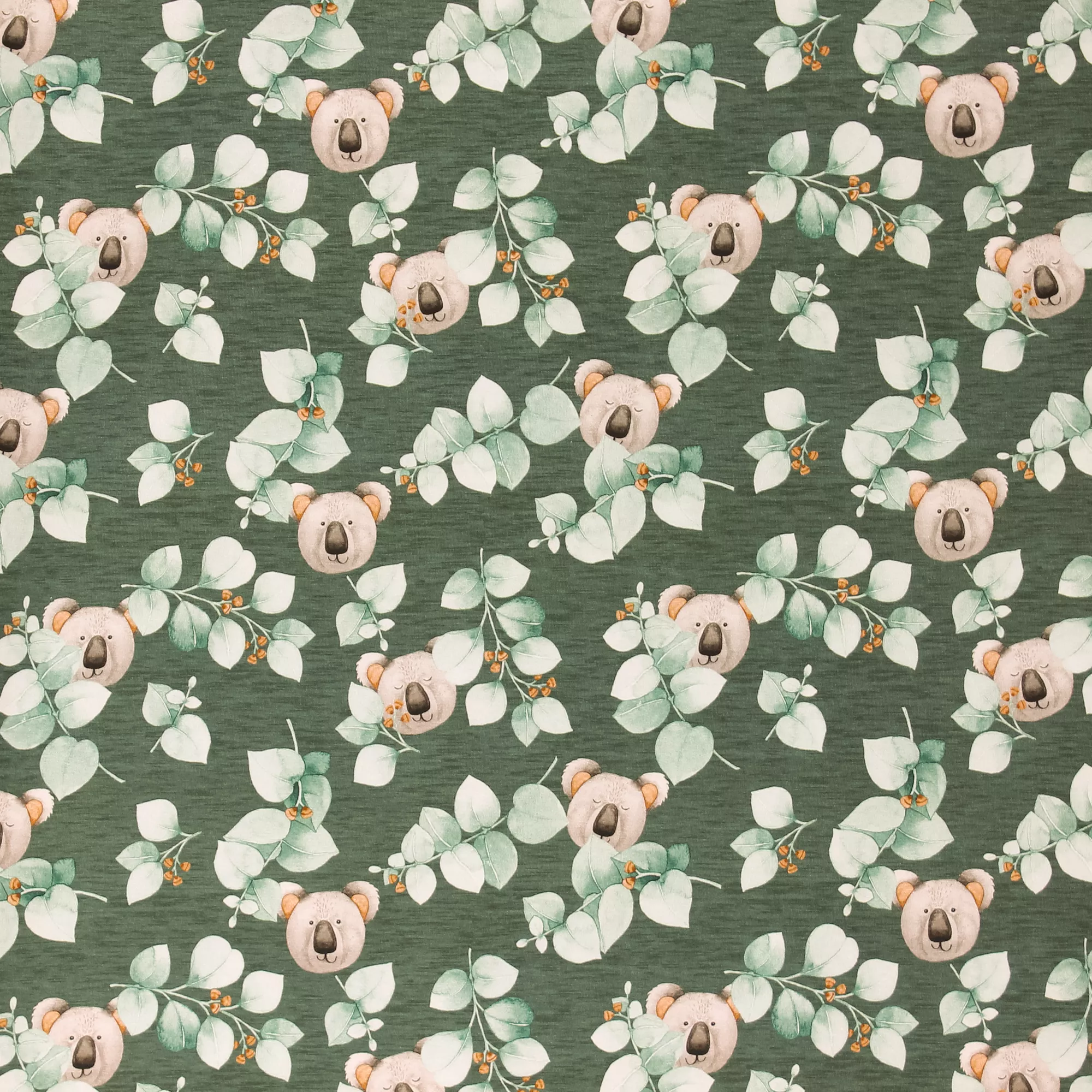 Tricot met takken en koala's