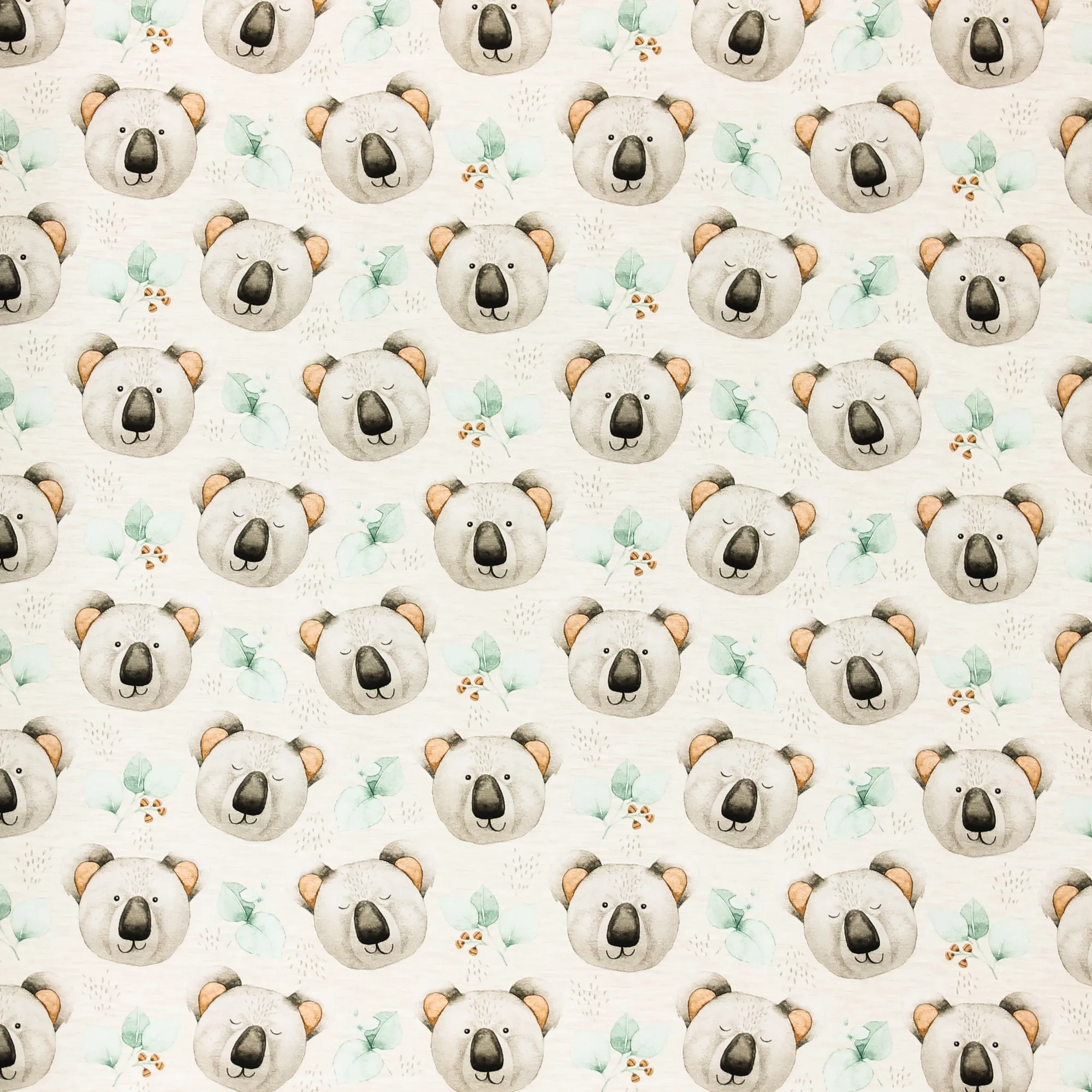Tricot met takken en koala's