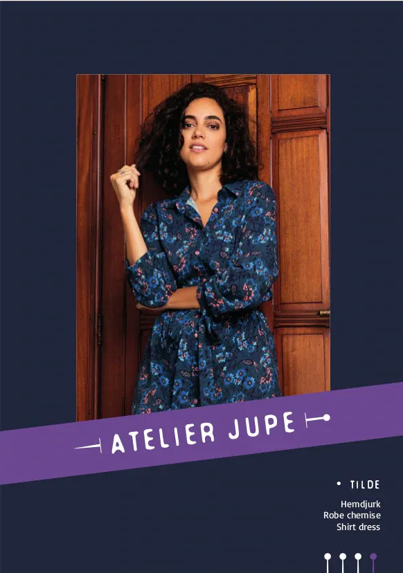 Patroon hemdjurk voor dames - 'Tilde' van Atelier Jupe