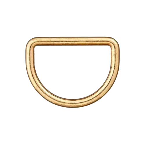 D ring - goud - 25 mm