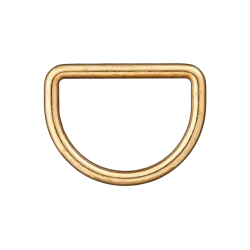 D ring - goud - 15 mm
