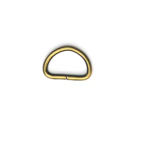 D ring - brons - 20 mm