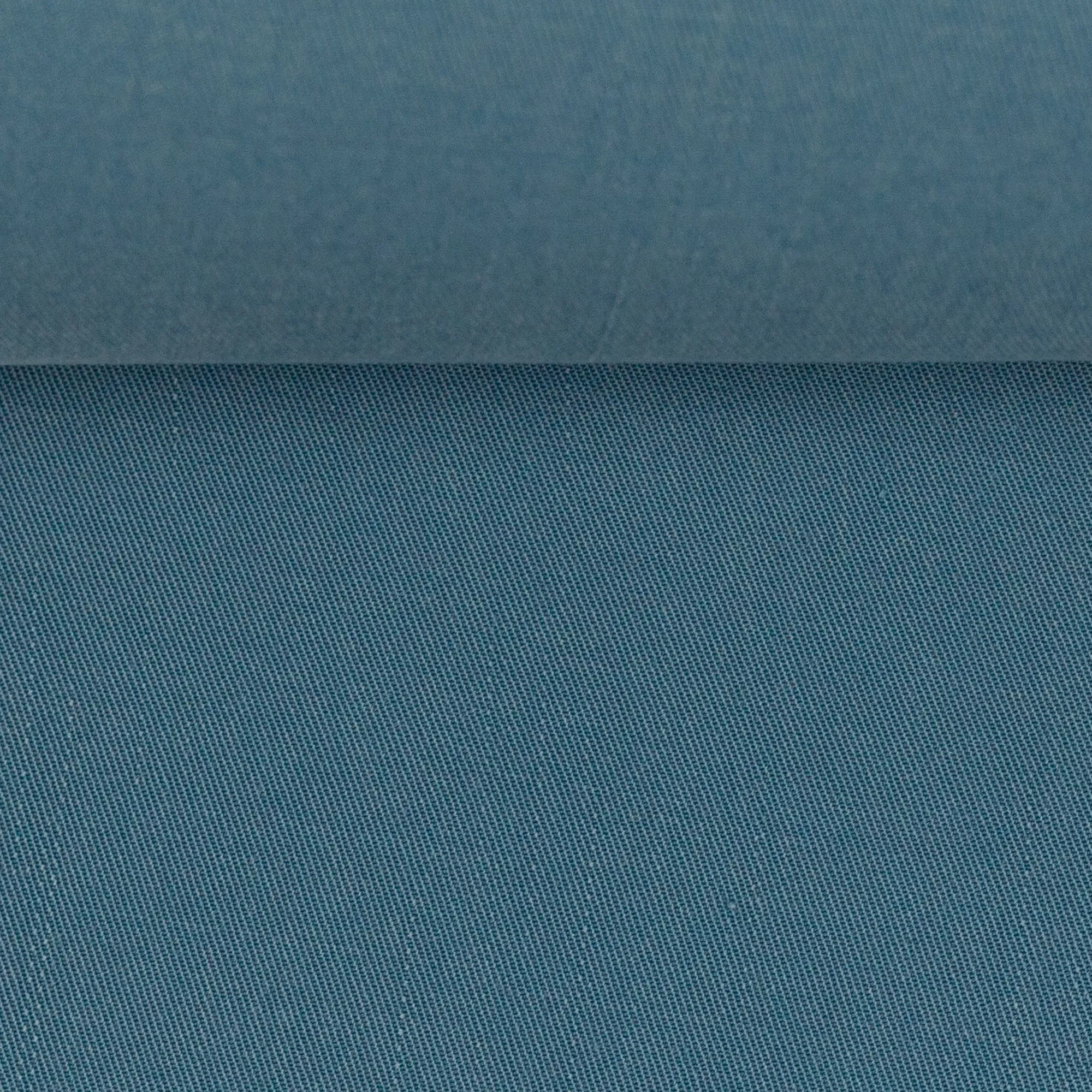 Soepel vallende blauwe tencel twill