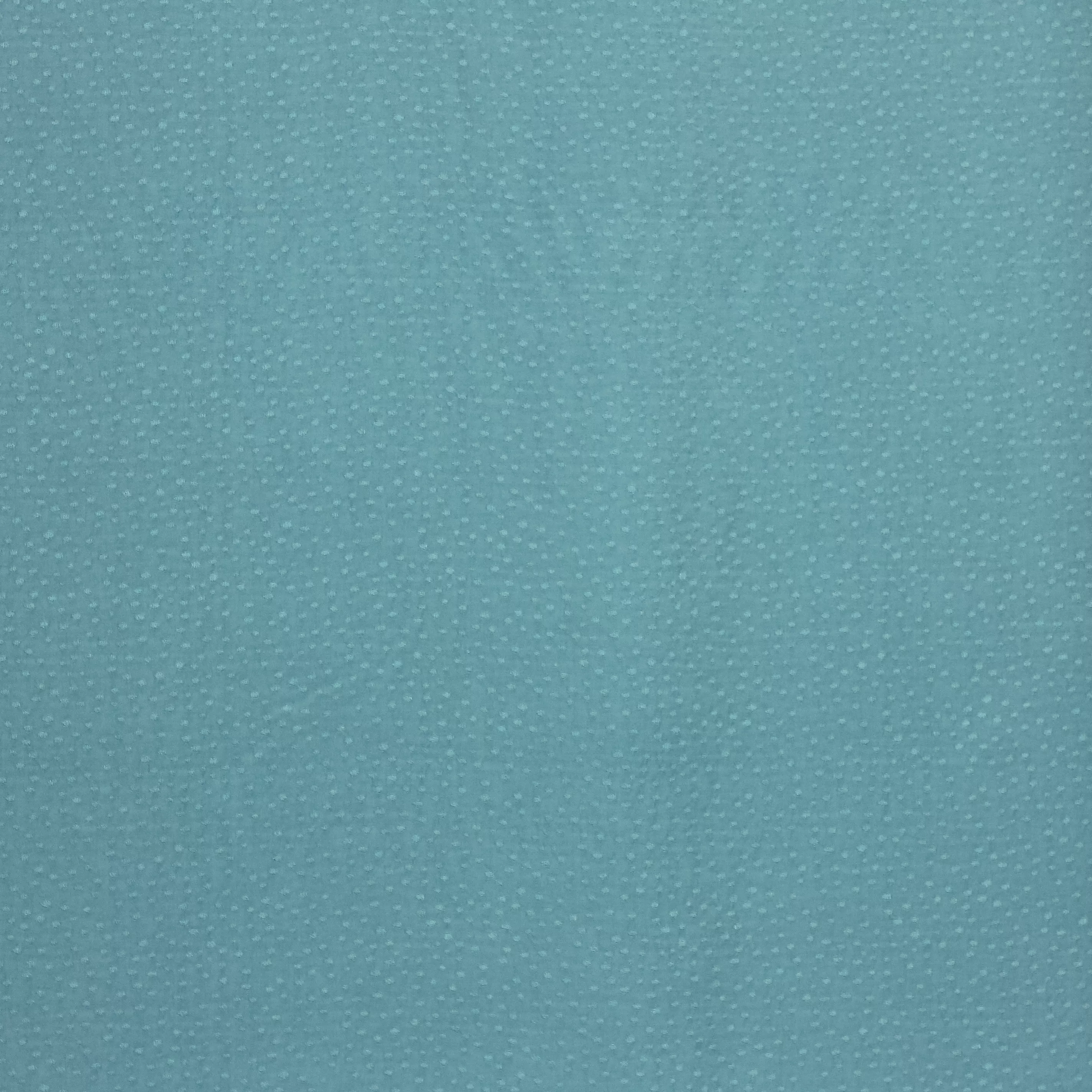 Blauwe viscose met kleine stipjes