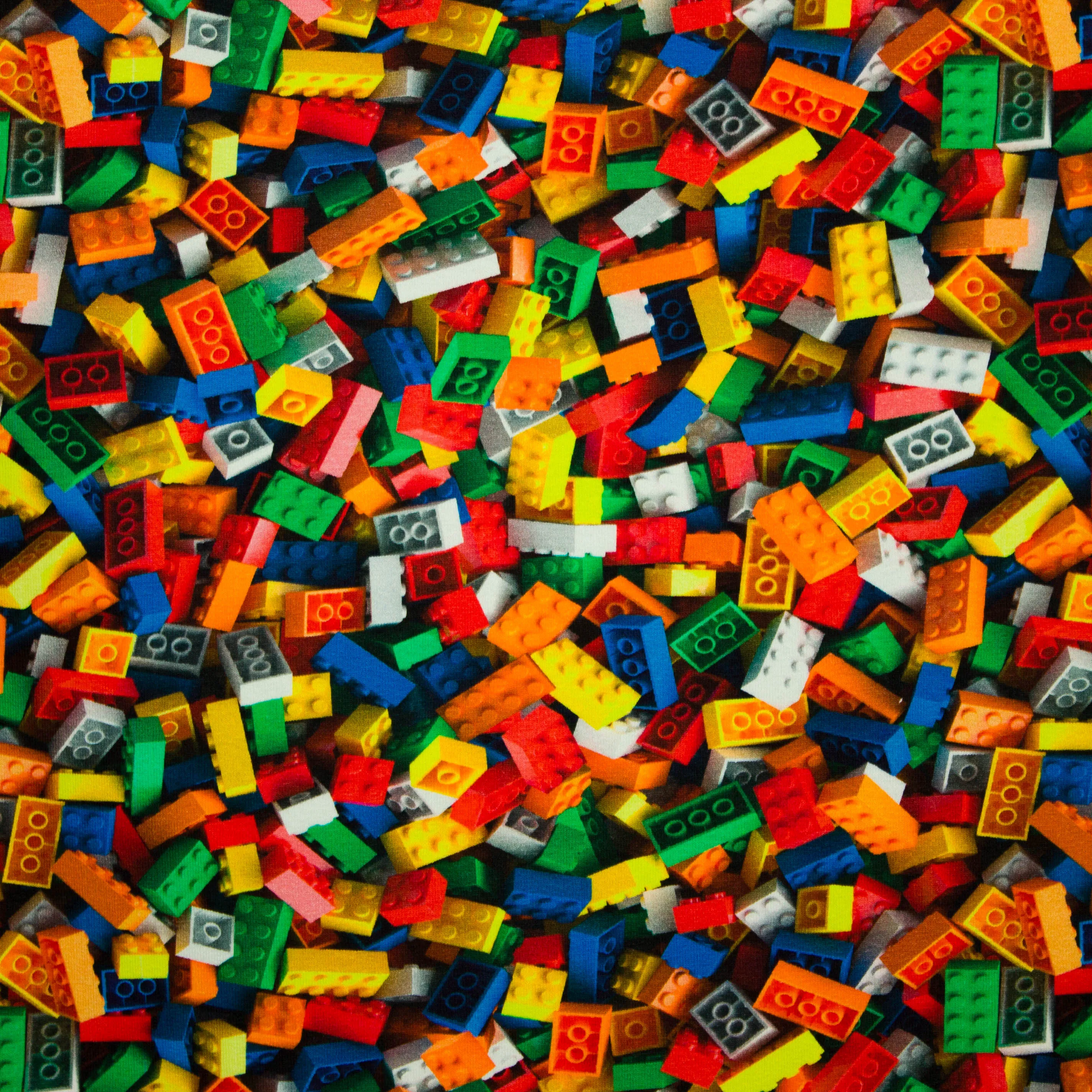 French terry Legoblokjes