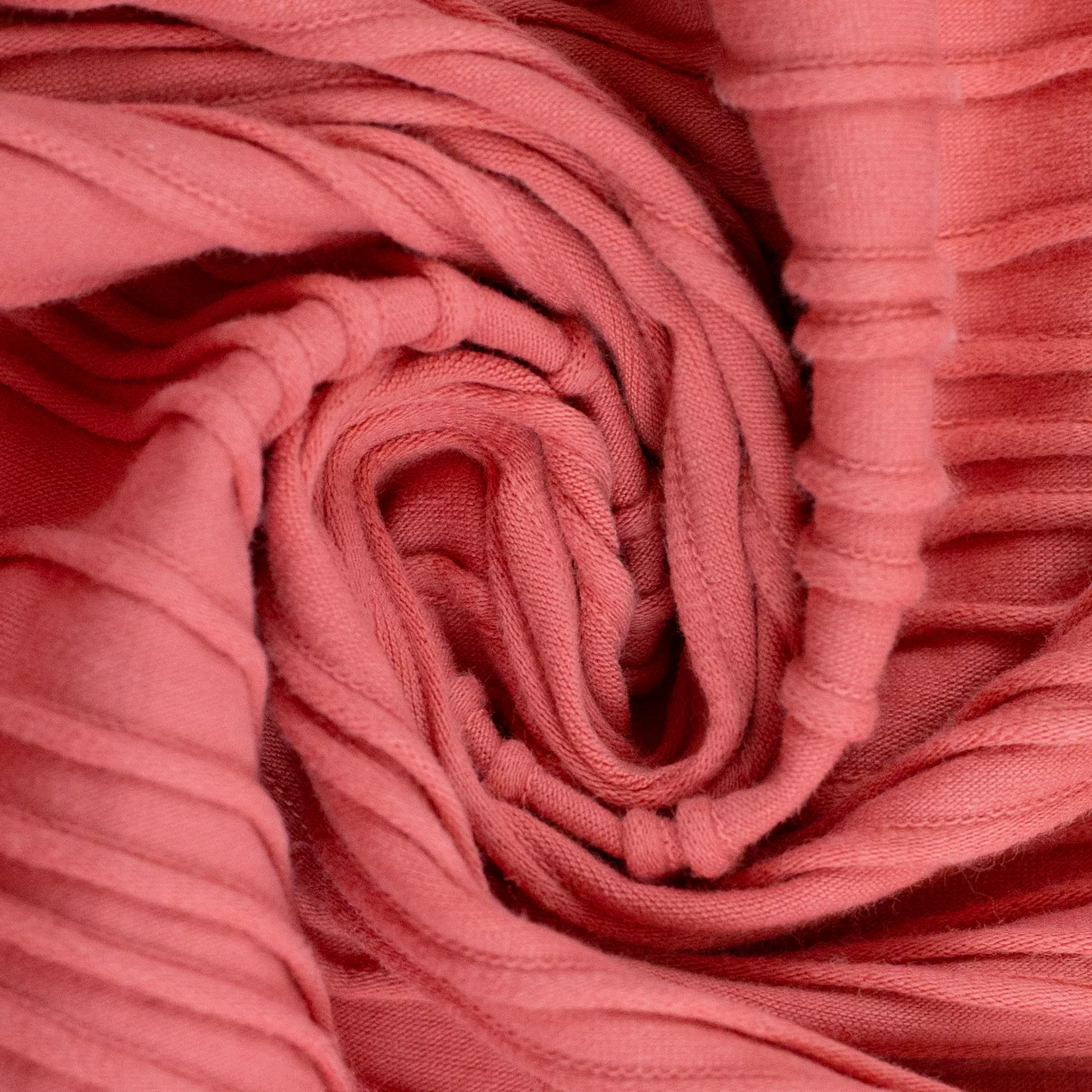 Roze reliëf jersey Peru