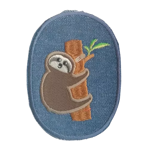 Opstrijkbare jeans knielappen (per 2) - koala - 6,2 x 8,8 cm
