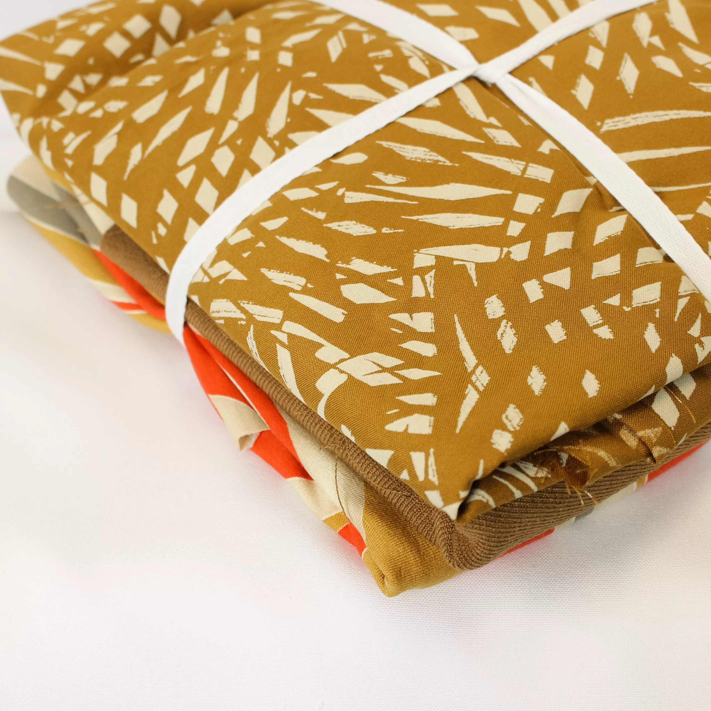 Voordeelpakket 3 camel kleurige stoffen